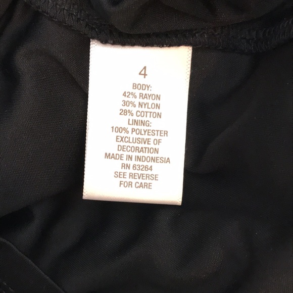 Navy blue lace size 4 dress - Picture 9 of 10